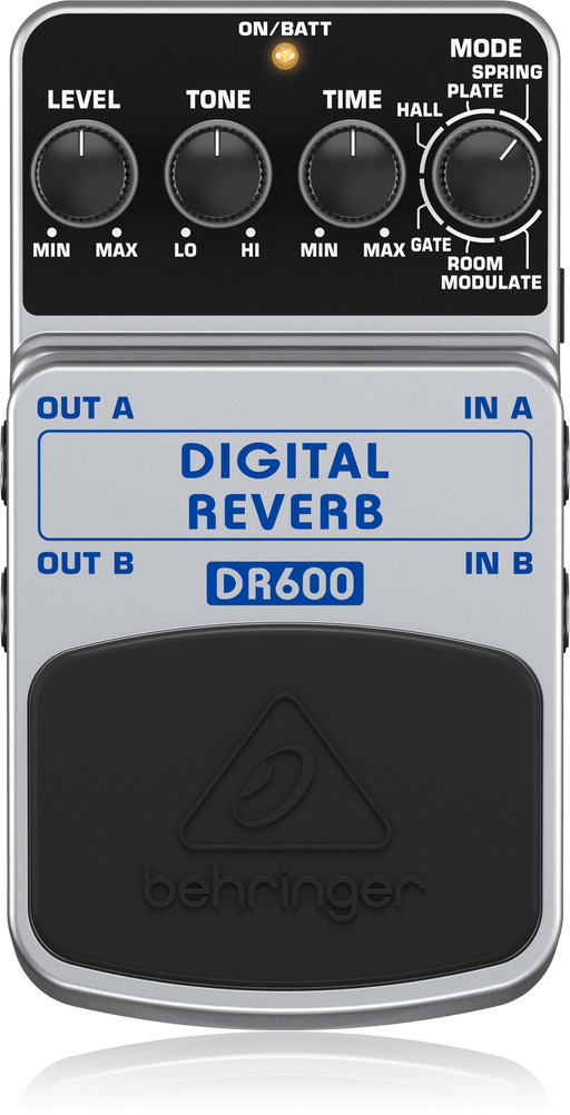 Behringer DR600 Digital Reverb Pedal, USED - Fair Deal Music