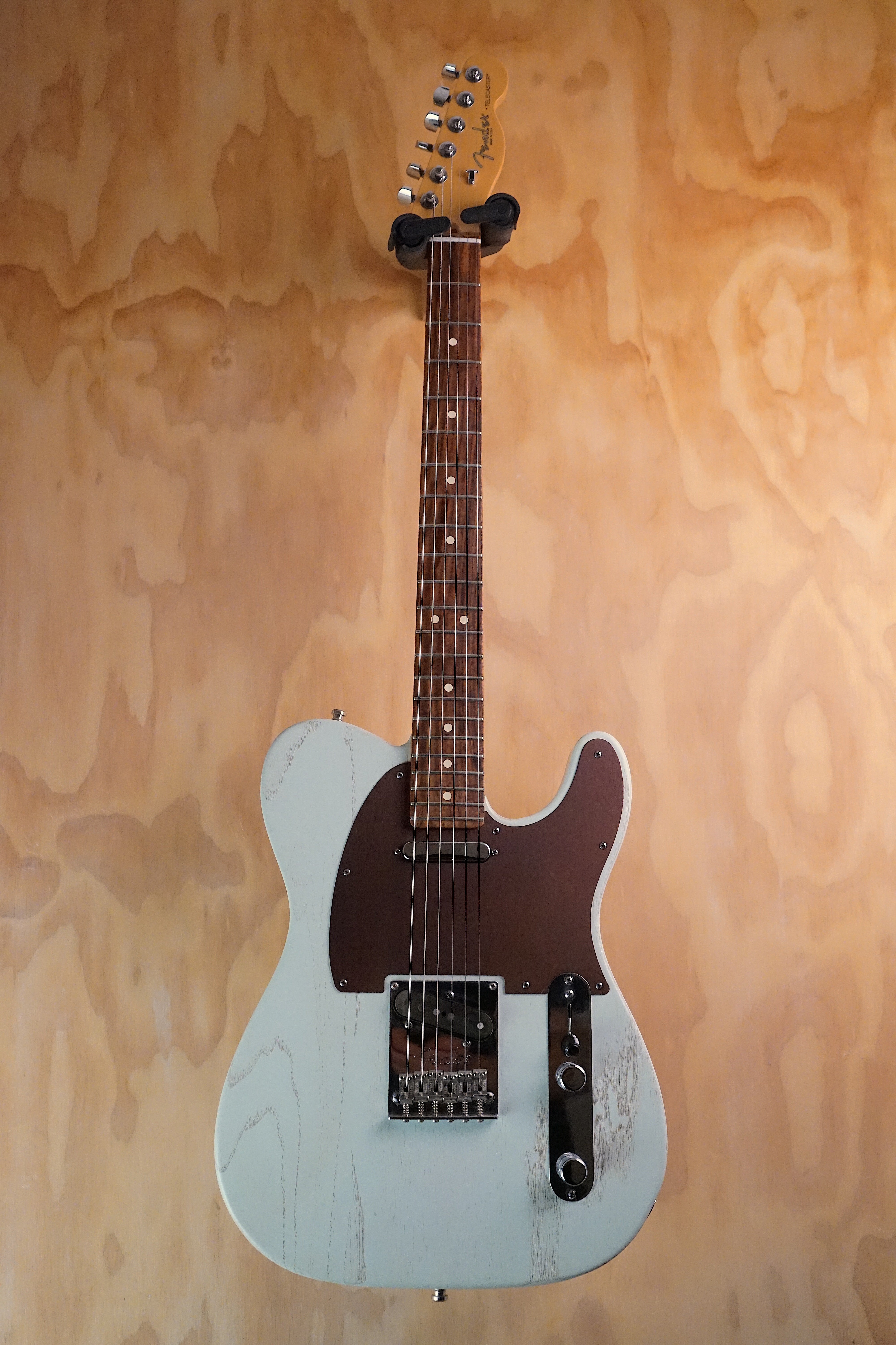 2013 Fender FSR American Telecaster Rustic Ash Sonic Blue, (Used, Comm)