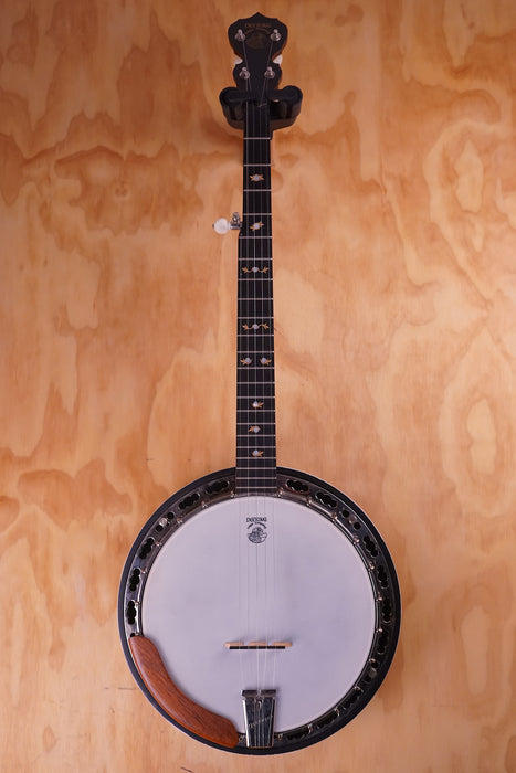 Deering Sierra Deluxe Mahogany banjo, (Used) - Fair Deal Music