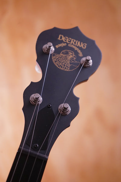 Deering Sierra Deluxe Mahogany banjo, (Used) - Fair Deal Music