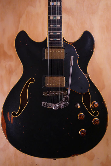 Ibanez ASV100DG in Black Low Gloss, (Used) - Fair Deal Music