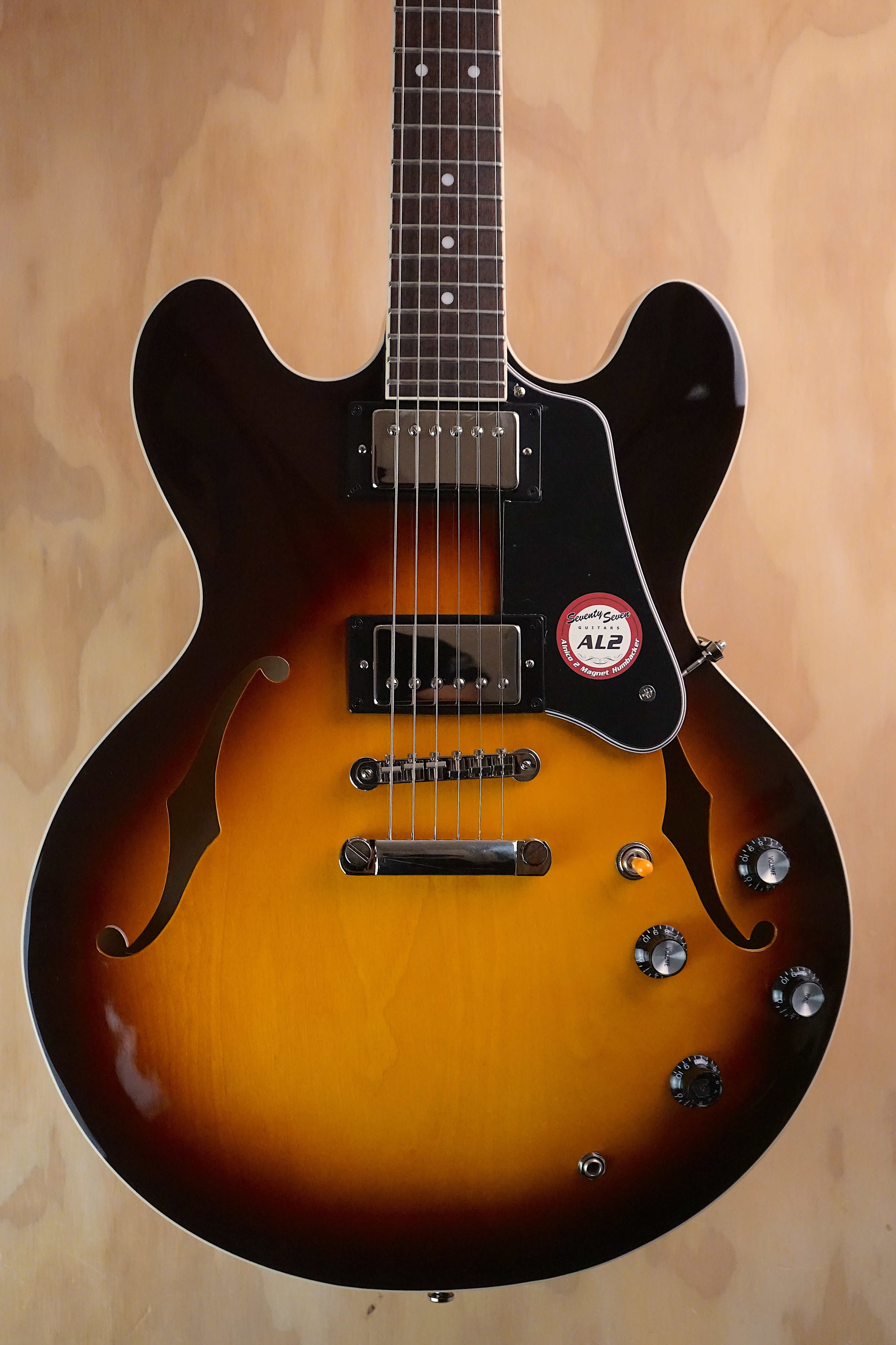 Seventy Seven Guitars EXRUBATO-STD-JT Sunburst, (Used, Comm)