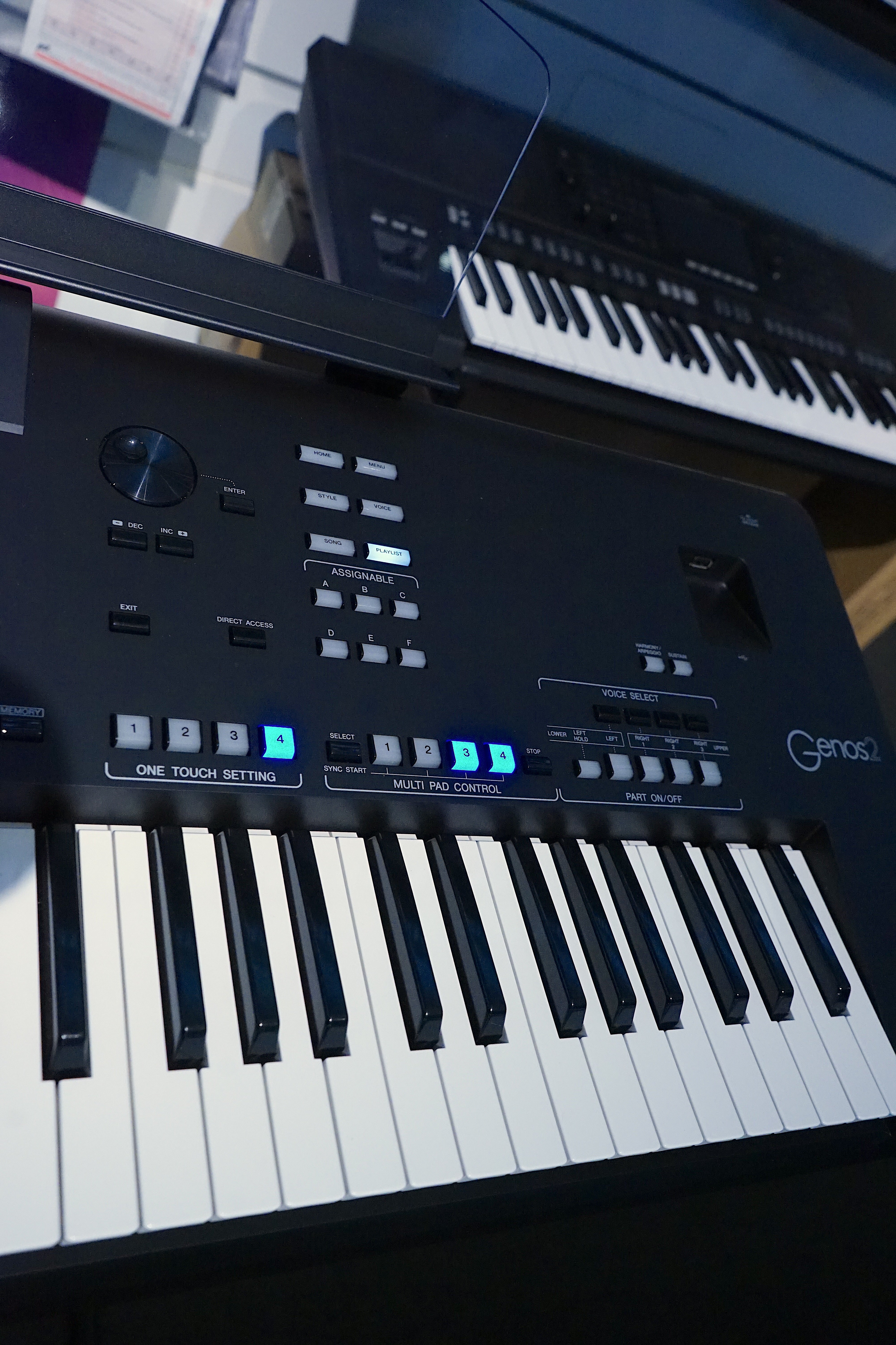 Yamaha GENOS 2 Arranger Keyboard (Used)