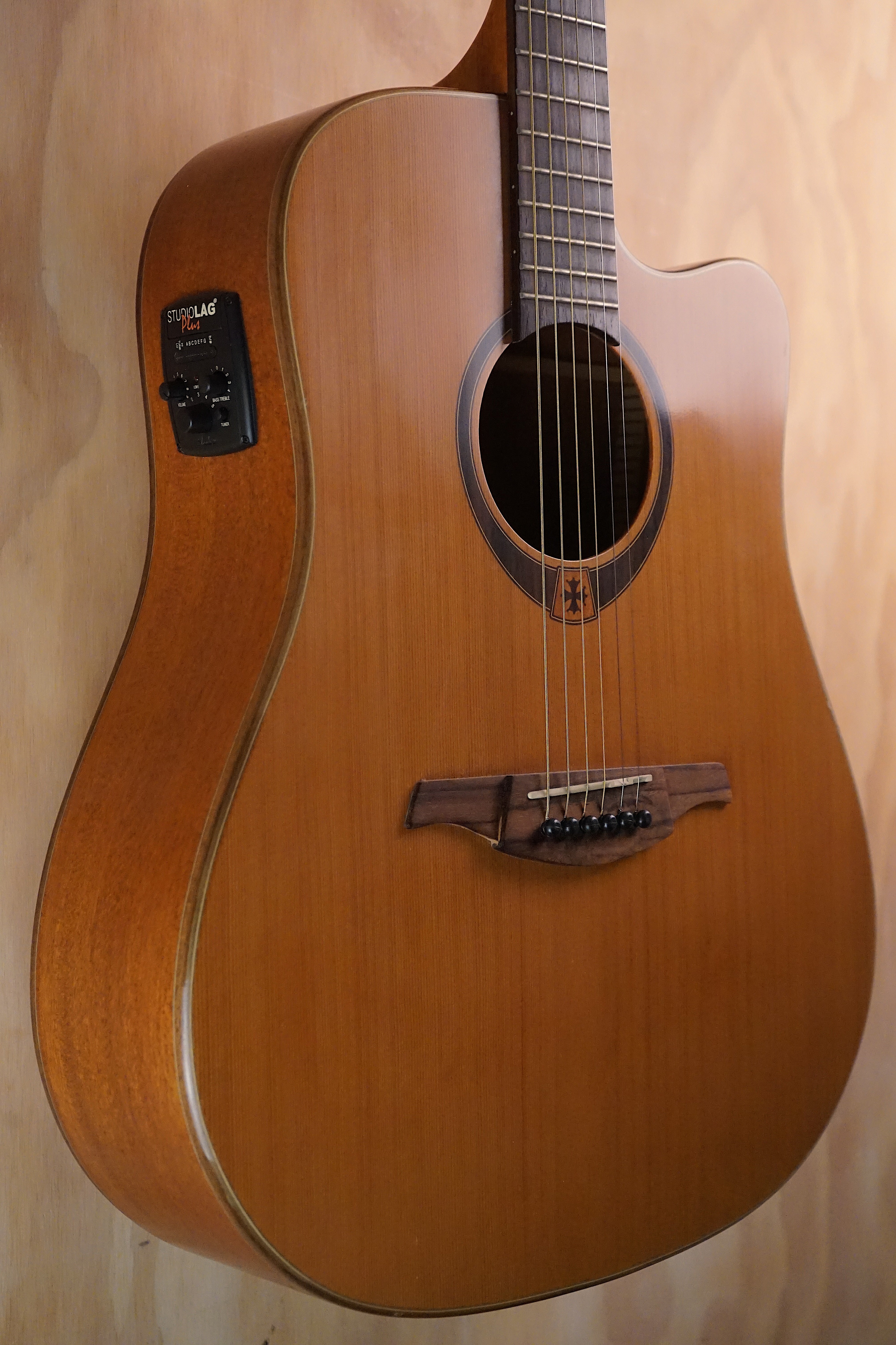 LAG T200DCE Tramontane 200 Dreadnought Electro Acoustic, (Used)