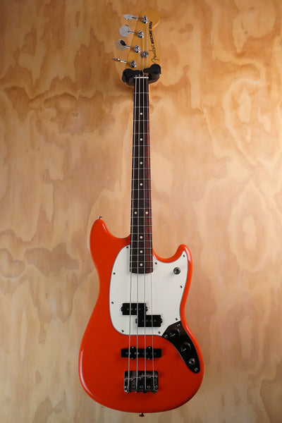 2025 Fender Player II Mustang Bass PJ Coral Red, (Used)