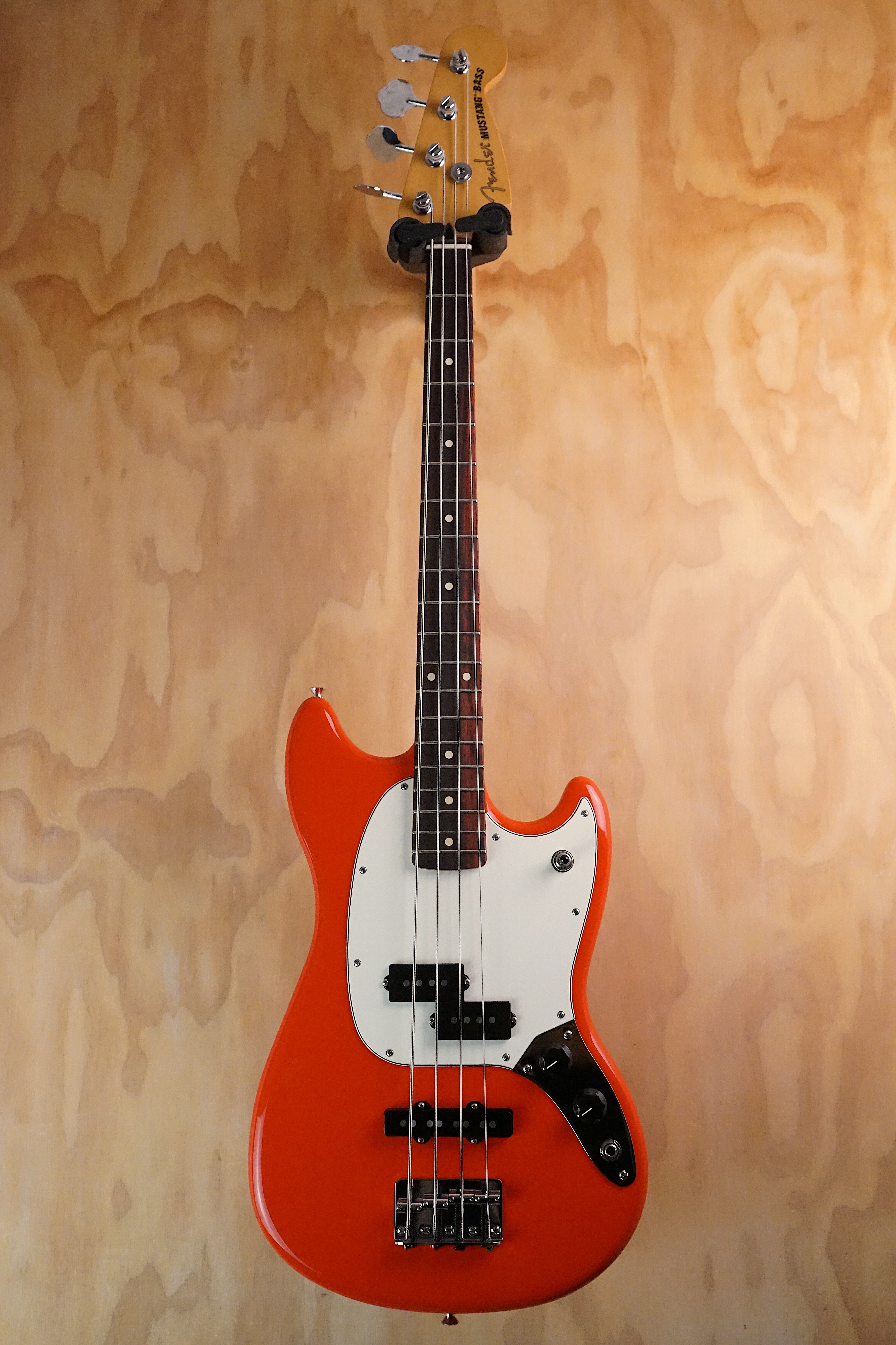 2025 Fender Player II Mustang Bass PJ Coral Red, (Used)