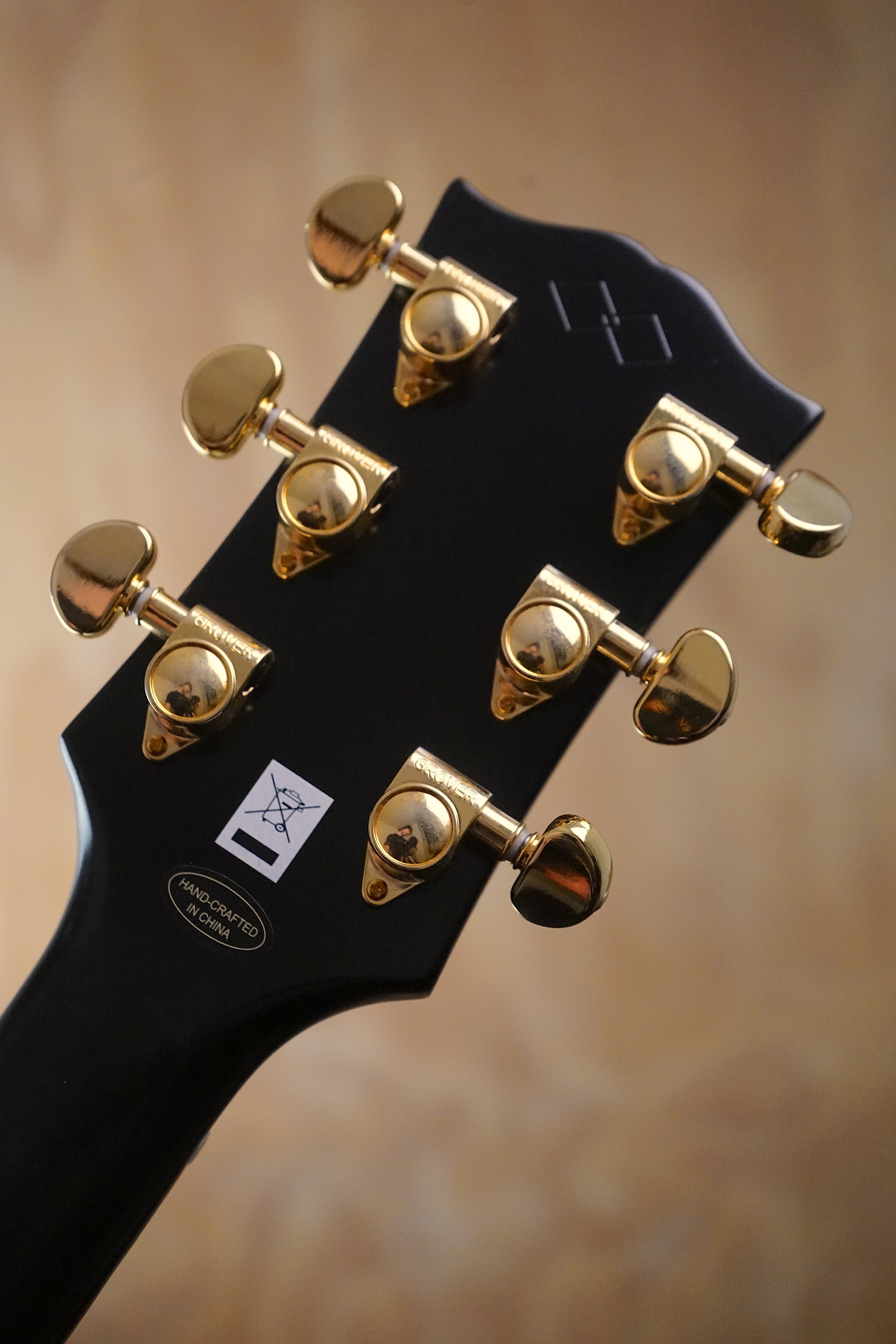 Epiphone Inspired by Gibson Custom 1959 ES-355 Ebony, (Used) - Fair Deal Music