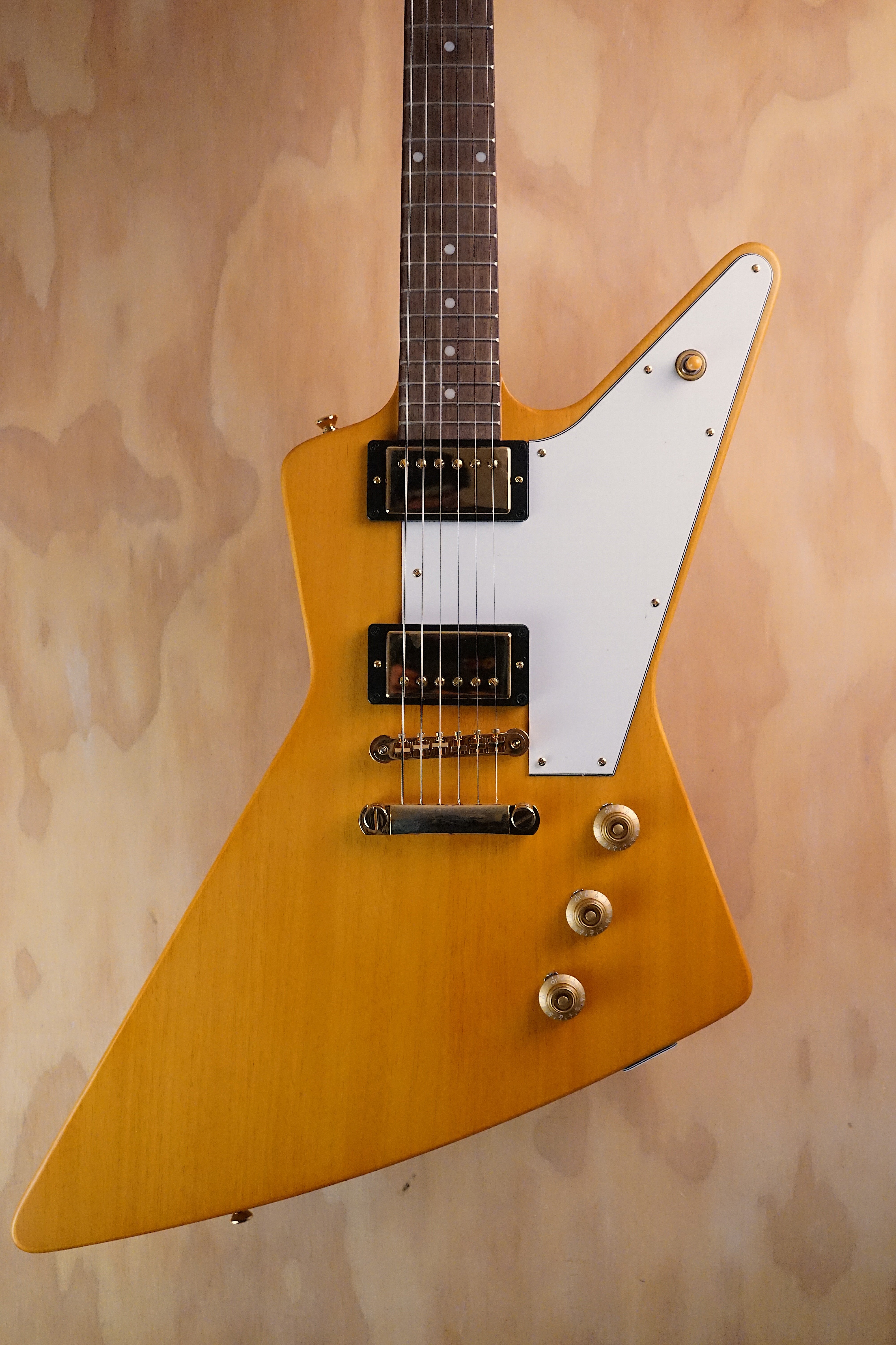 Epiphone Inspired by Gibson Custom 1958 Korina Explorer, (Used)