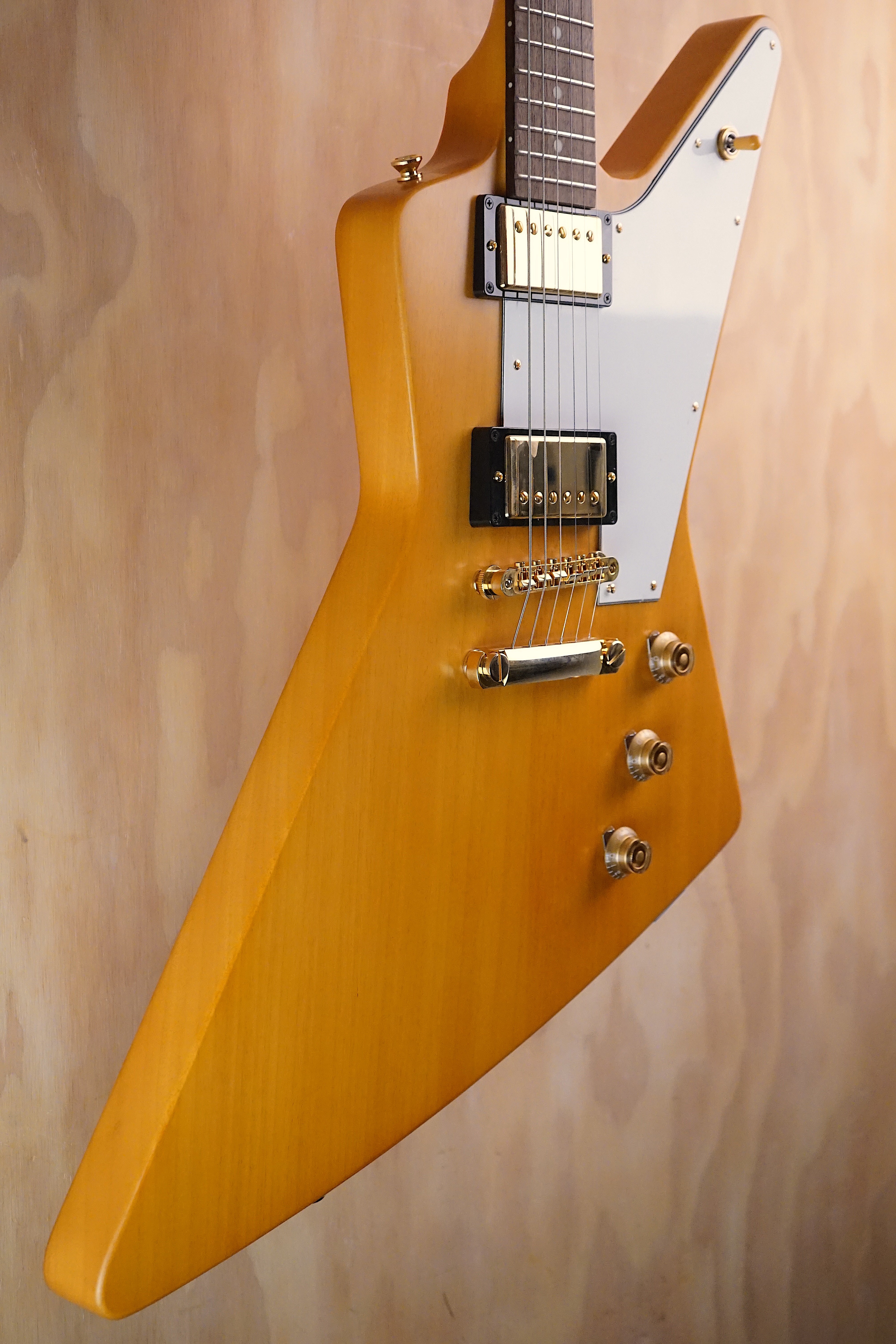 Epiphone Inspired by Gibson Custom 1958 Korina Explorer, (Used)