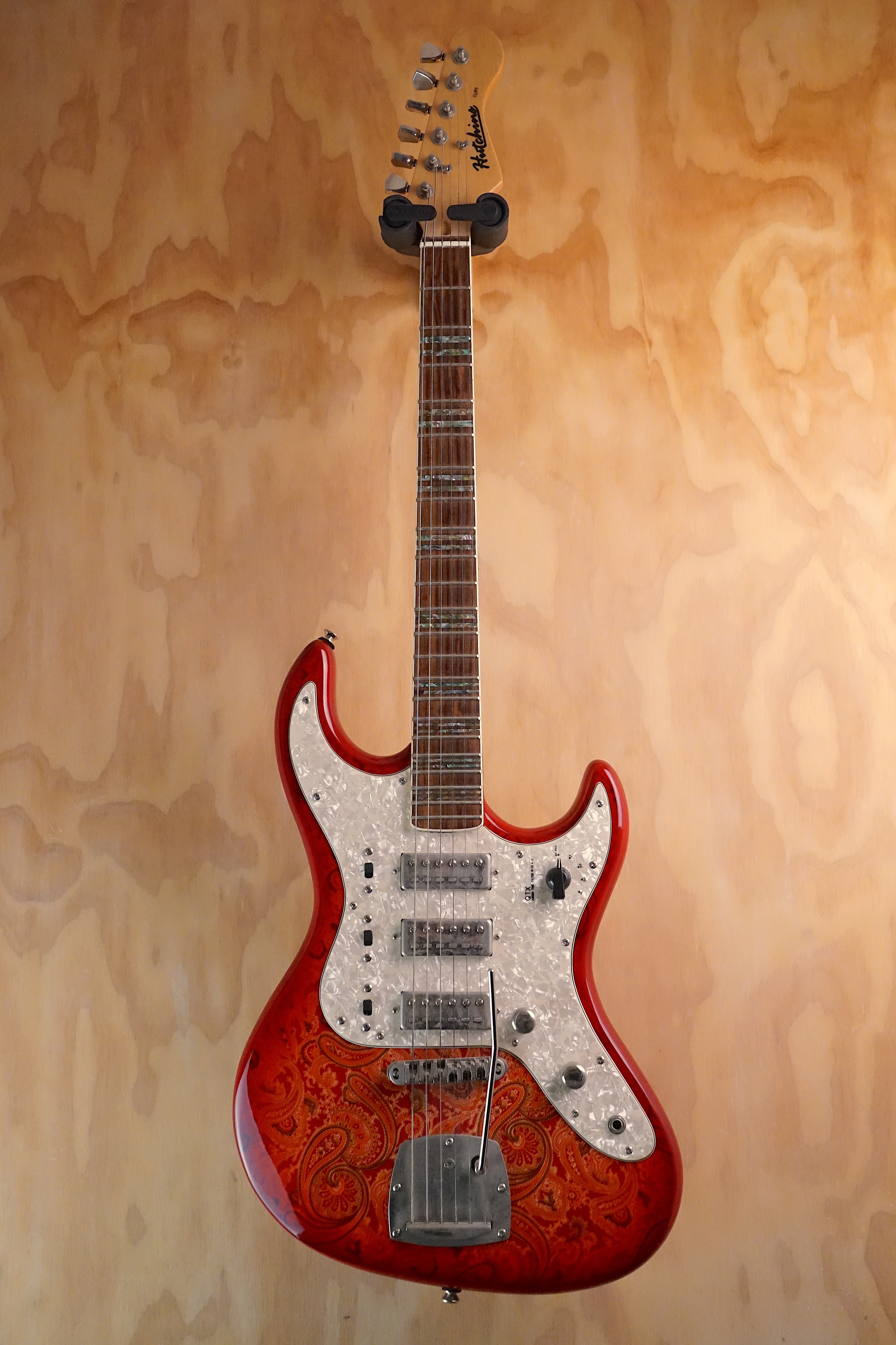 Hutchins Fury Red Paisley, (Used)