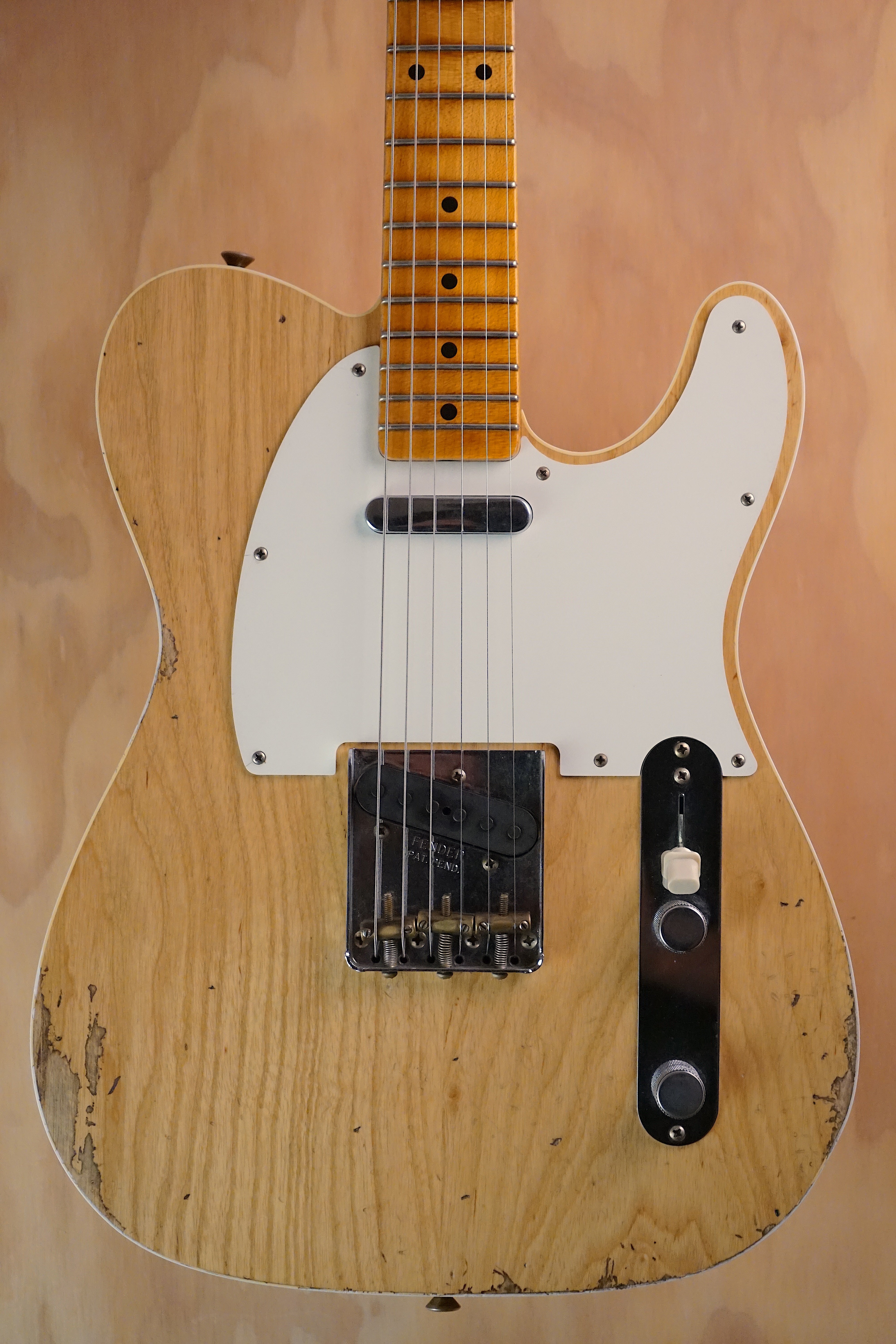 Fender Custom Shop '59 Telecaster Custom Aged Natural Relic, (Used)