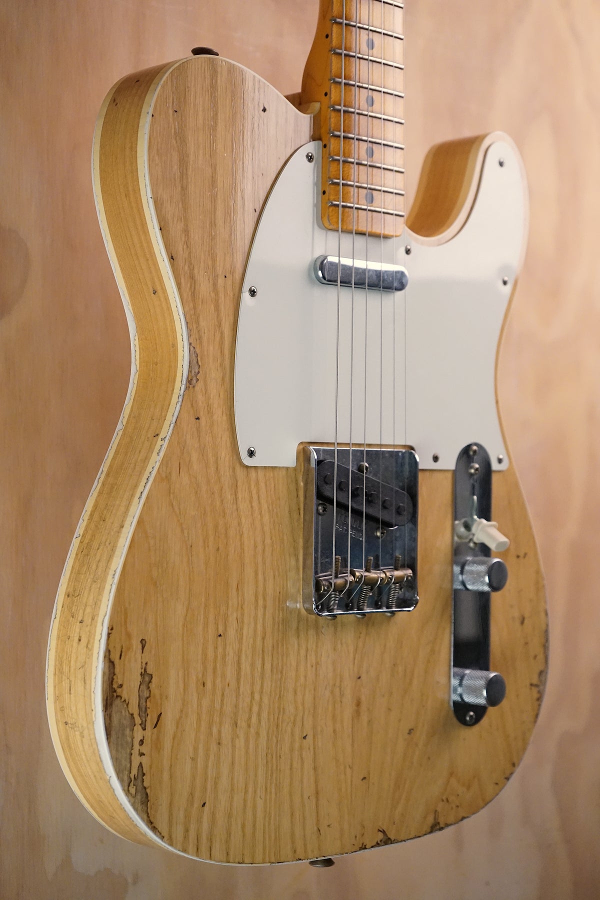Fender Custom Shop '59 Telecaster Custom Aged Natural Relic, (Used)