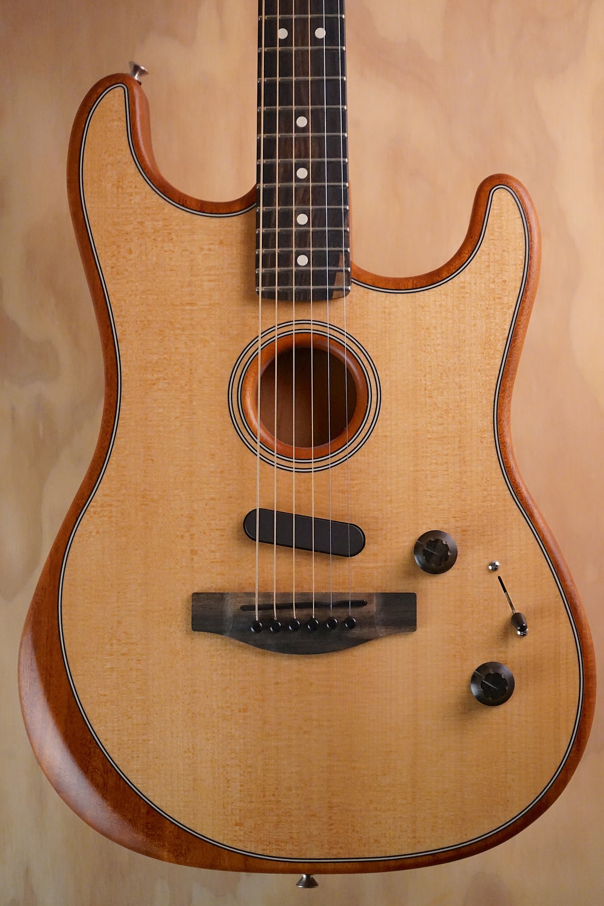 Fender American Acoustasonic Stratocaster Natural, (Used)