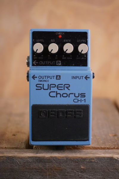 Boss CH-1 Super Chorus Pedal, (Used, Comm)