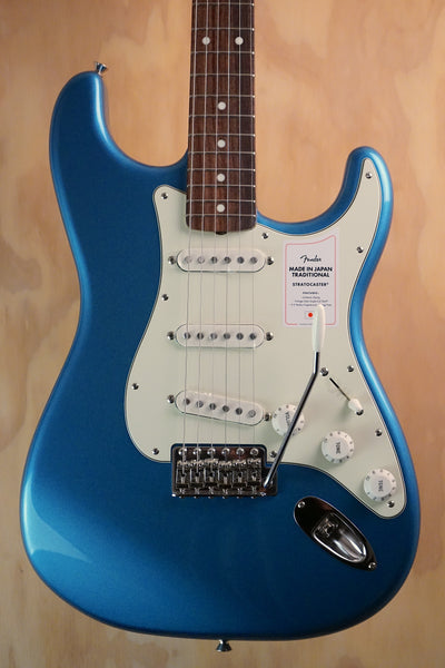 Fender Made in Japan Traditional II '60s Stratocaster Lake Placid Blue, (Used, Comm)