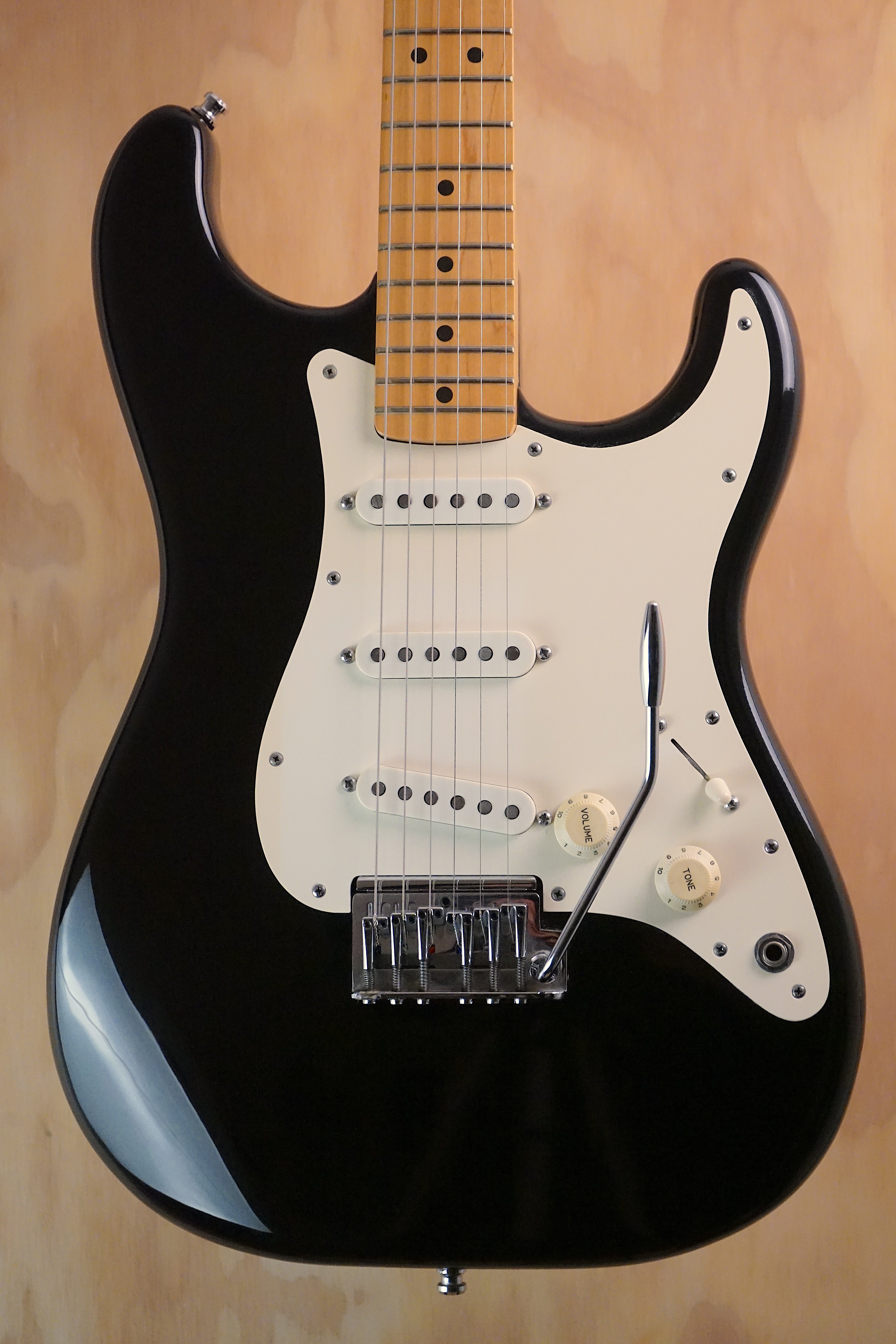 1983 Fender Standard Stratocaster Black, (Used)