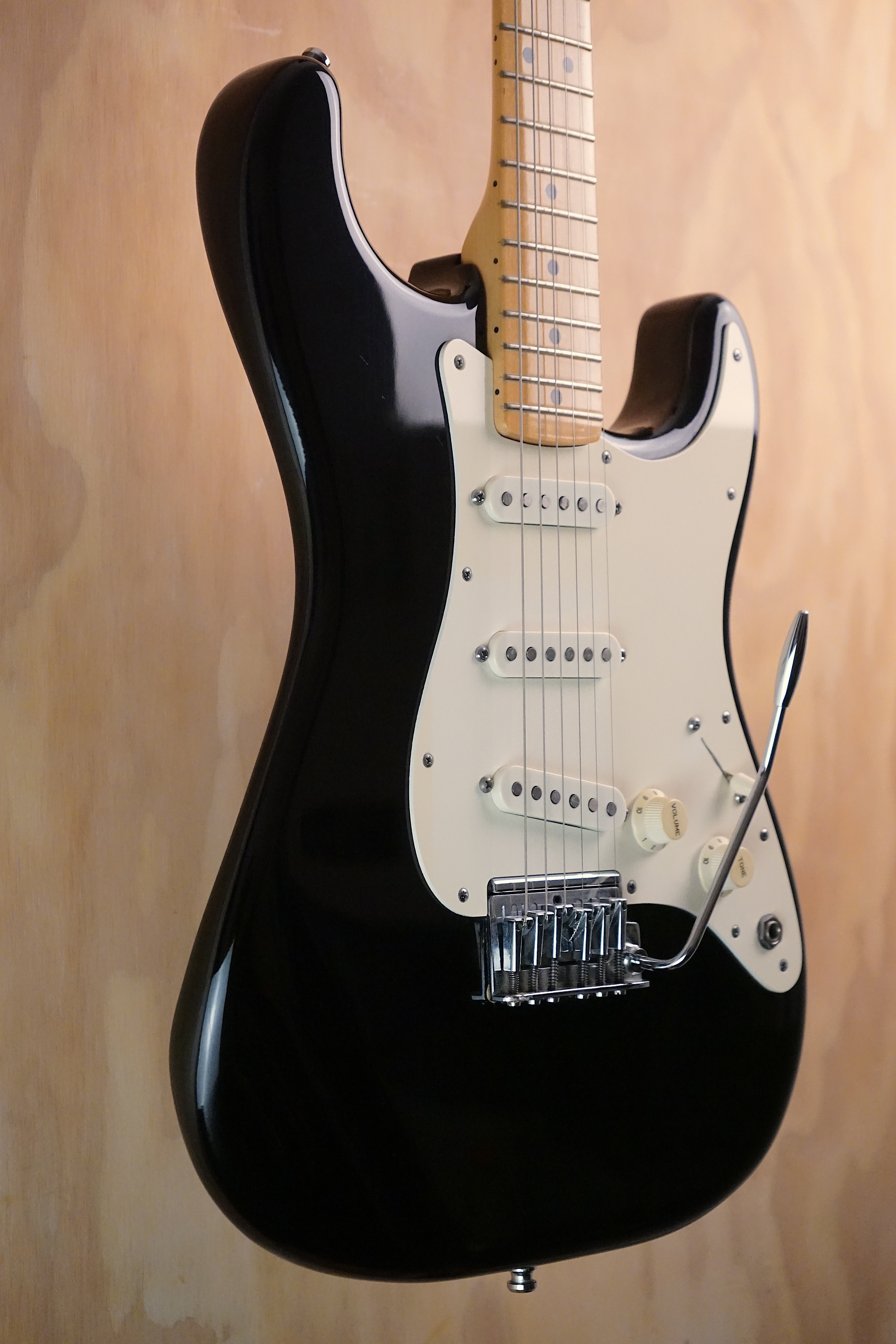 1983 Fender Standard Stratocaster Black, (Used)