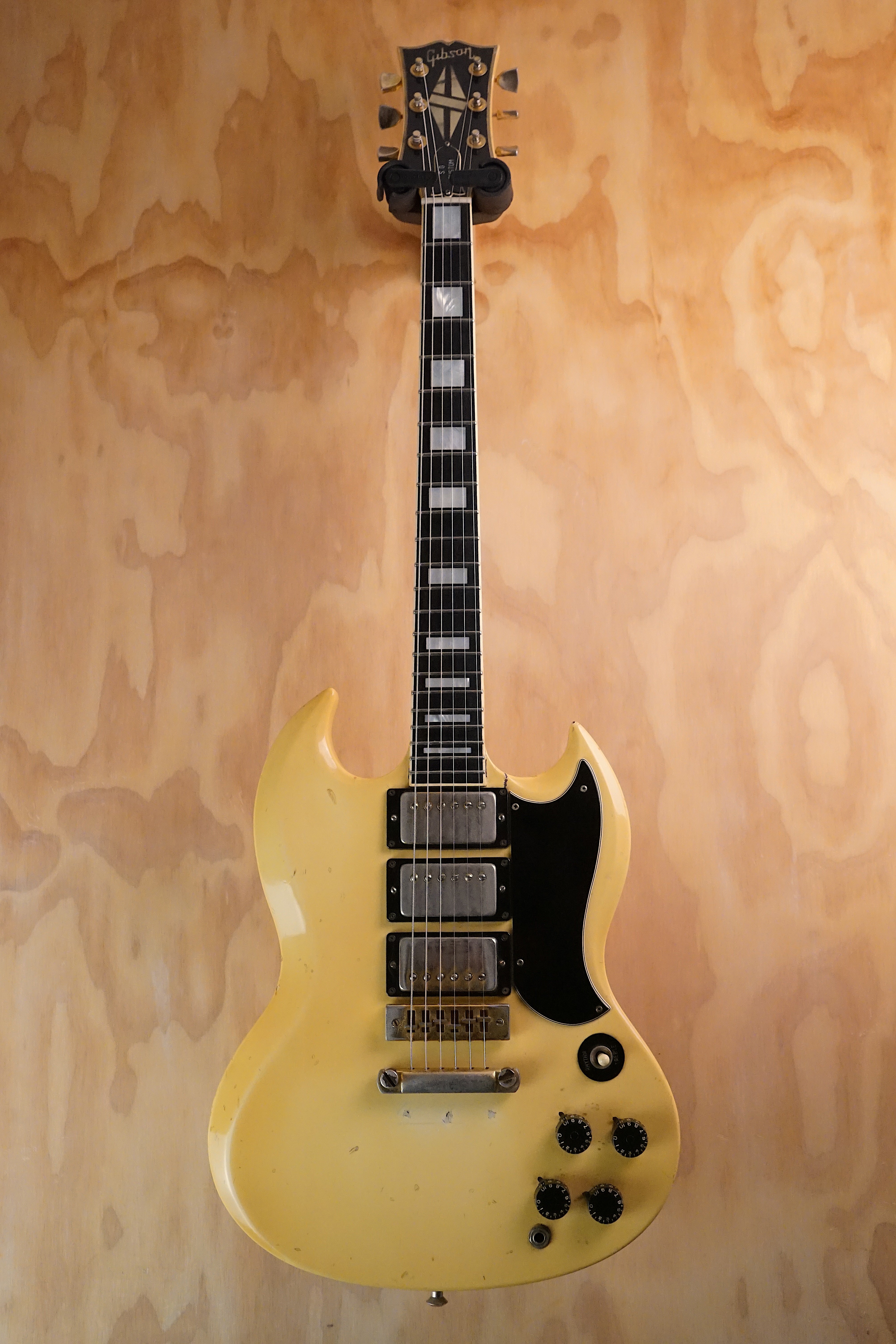 1974 Gibson SG Custom White, (Used, Comm)