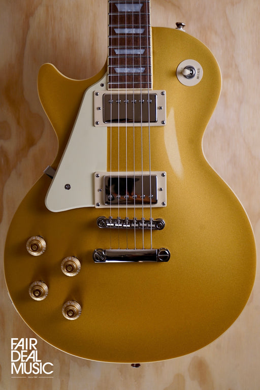 Epiphone Les Paul Standard 50's Left Handed in Metallic Gold, USED - Fair Deal Music