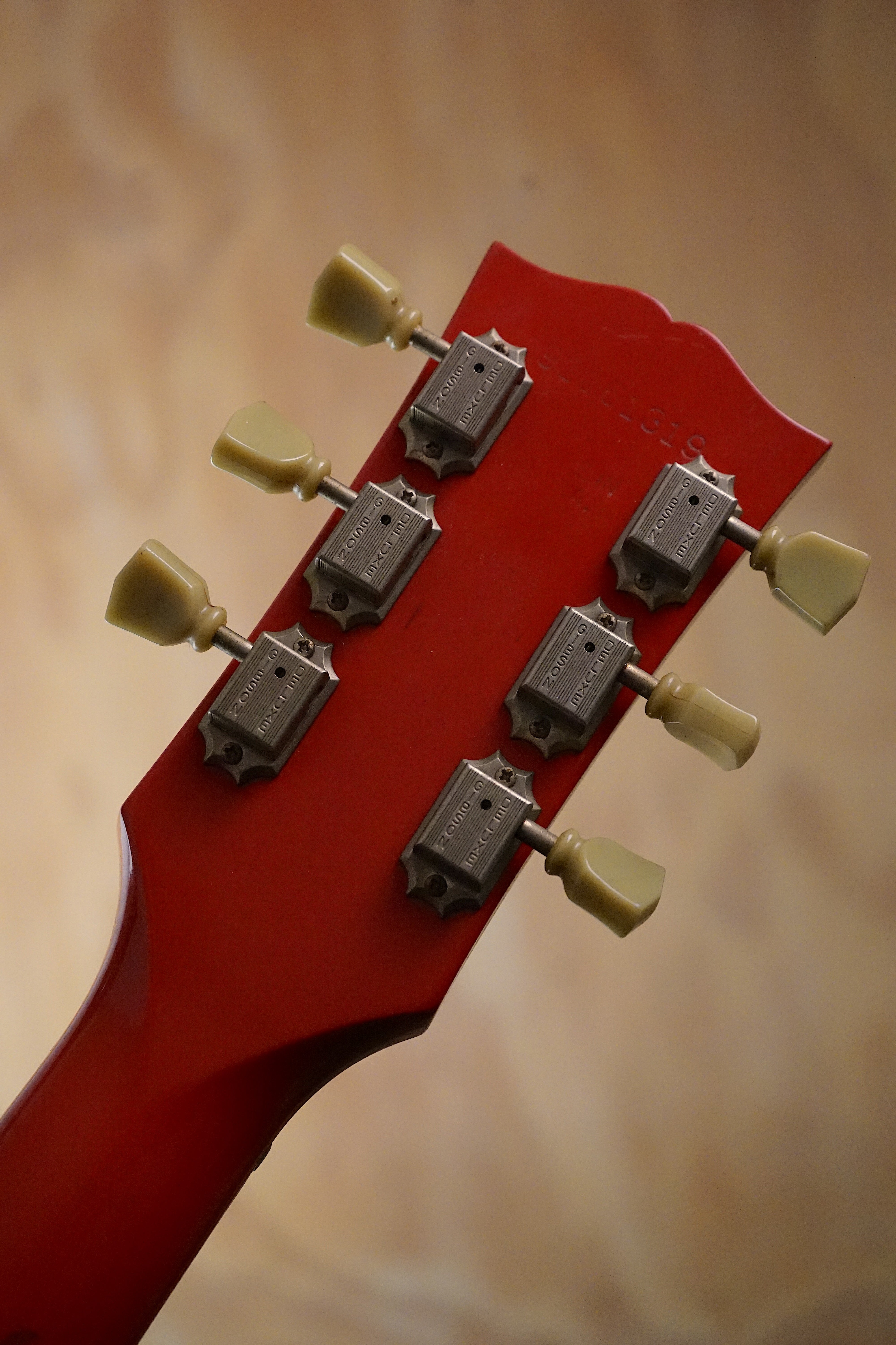 1991 Gibson SG Special Ferrari Red with EMG Pickups, (Used, Comm)
