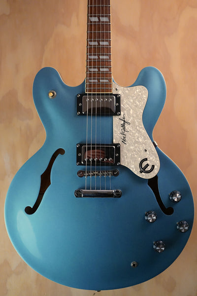 1997 Epiphone Noel Gallagher Supernova Man City Blue, (Used)
