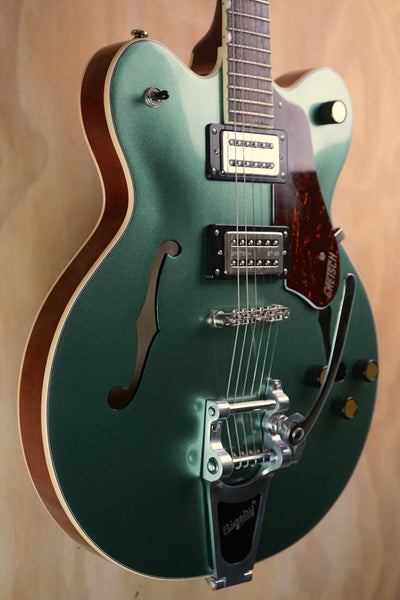 Gretsch G2622T Streamliner Center Block Double-Cut with Bigsby Steel Olive, (Used)
