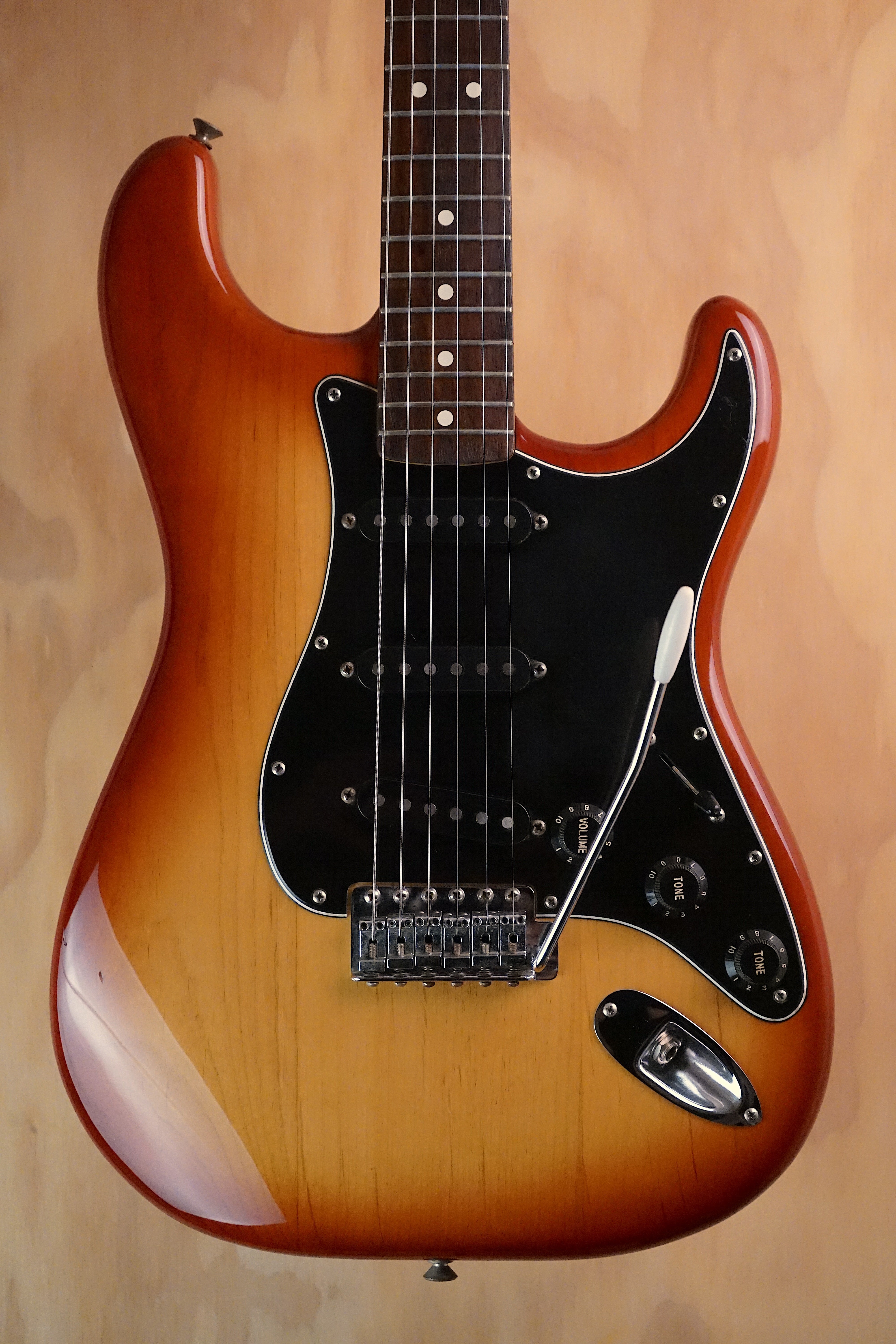 1982 Fender Dan Smith Stratocaster Sienna Sunburst, (Used, Comm)