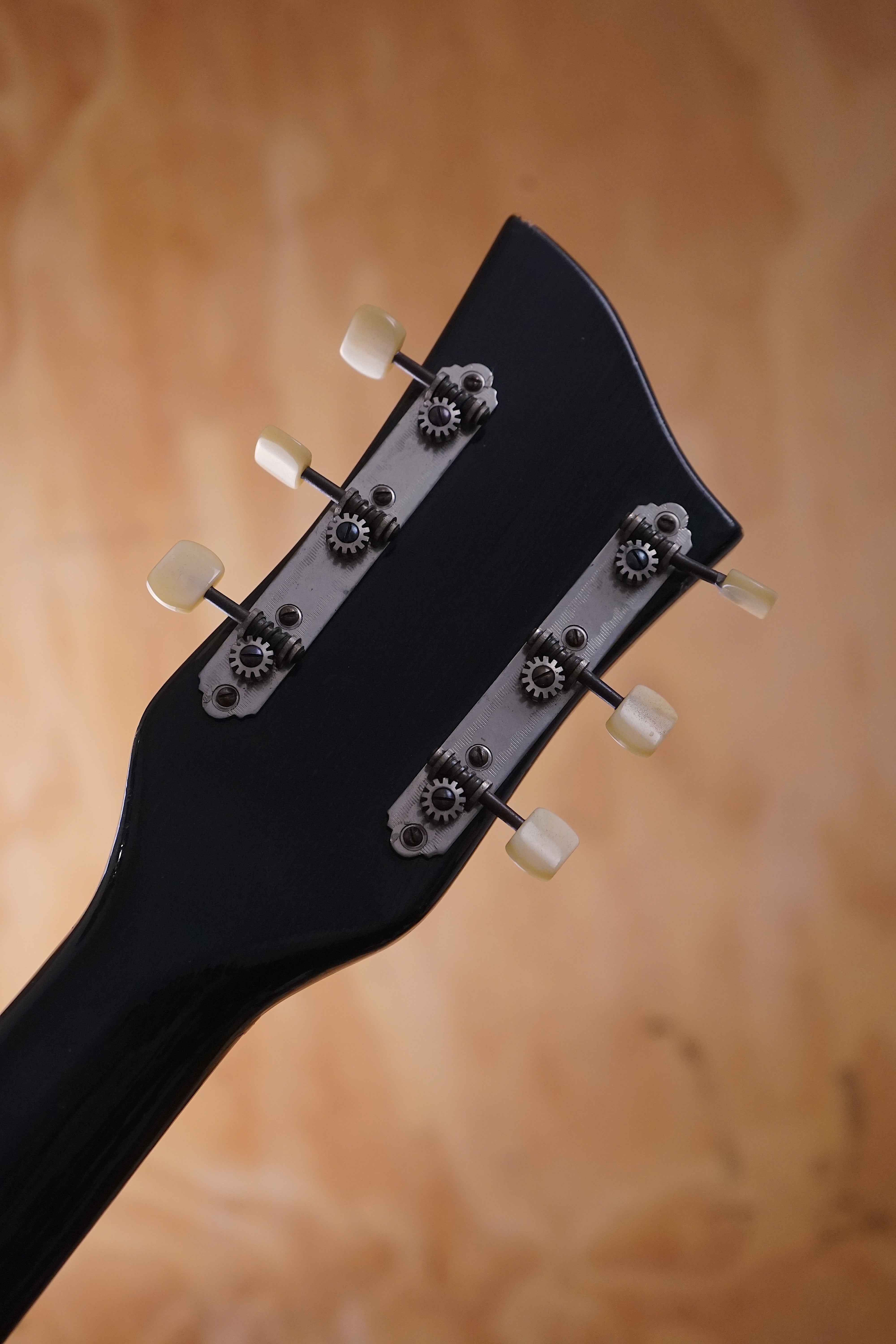 1950s Arnold Hoyer “Herr im Frack” in Black Hollow-body Guitar, (Used) - Fair Deal Music