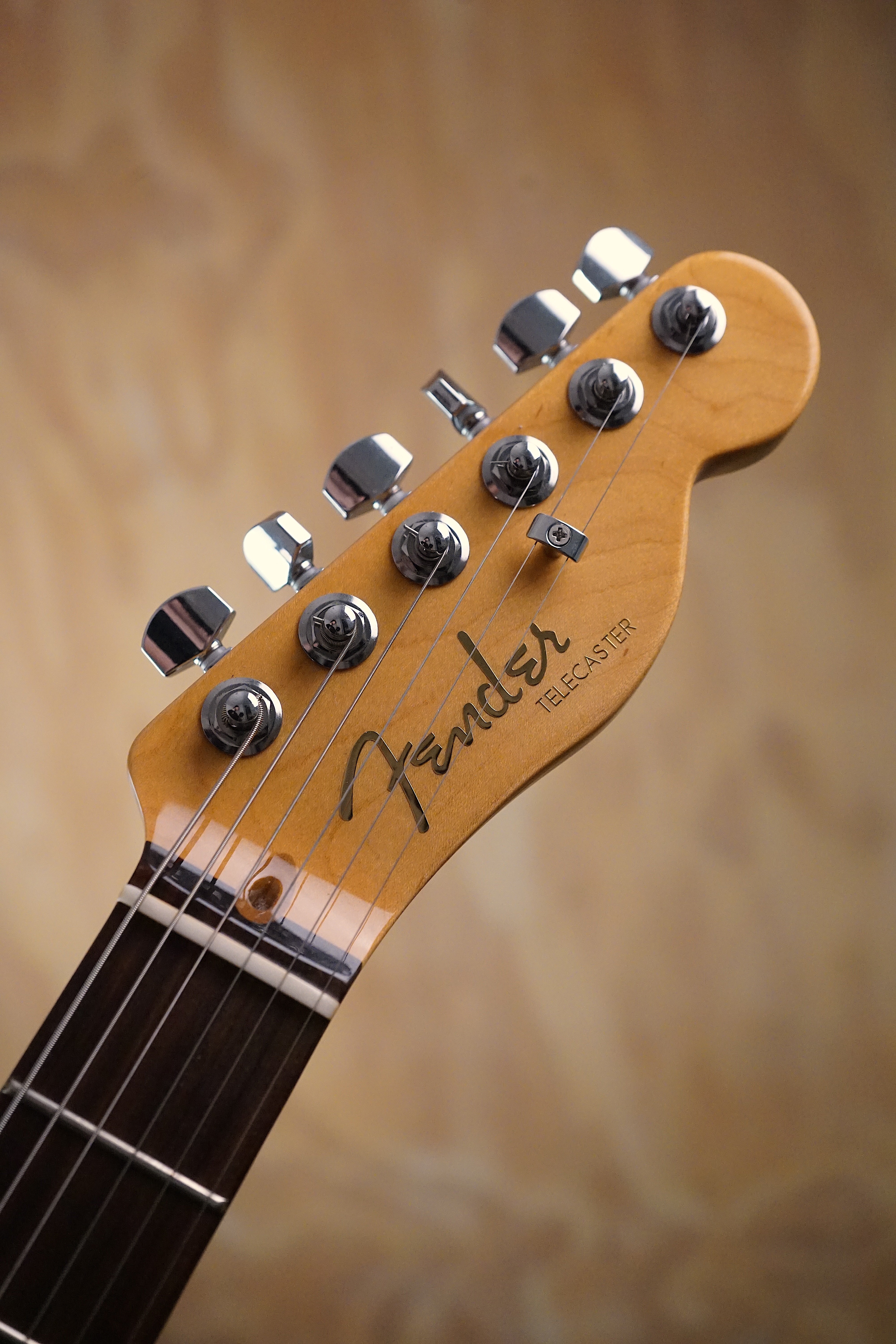 2021 Fender American Ultra Telecaster Texas Tea, (Used, Comm)