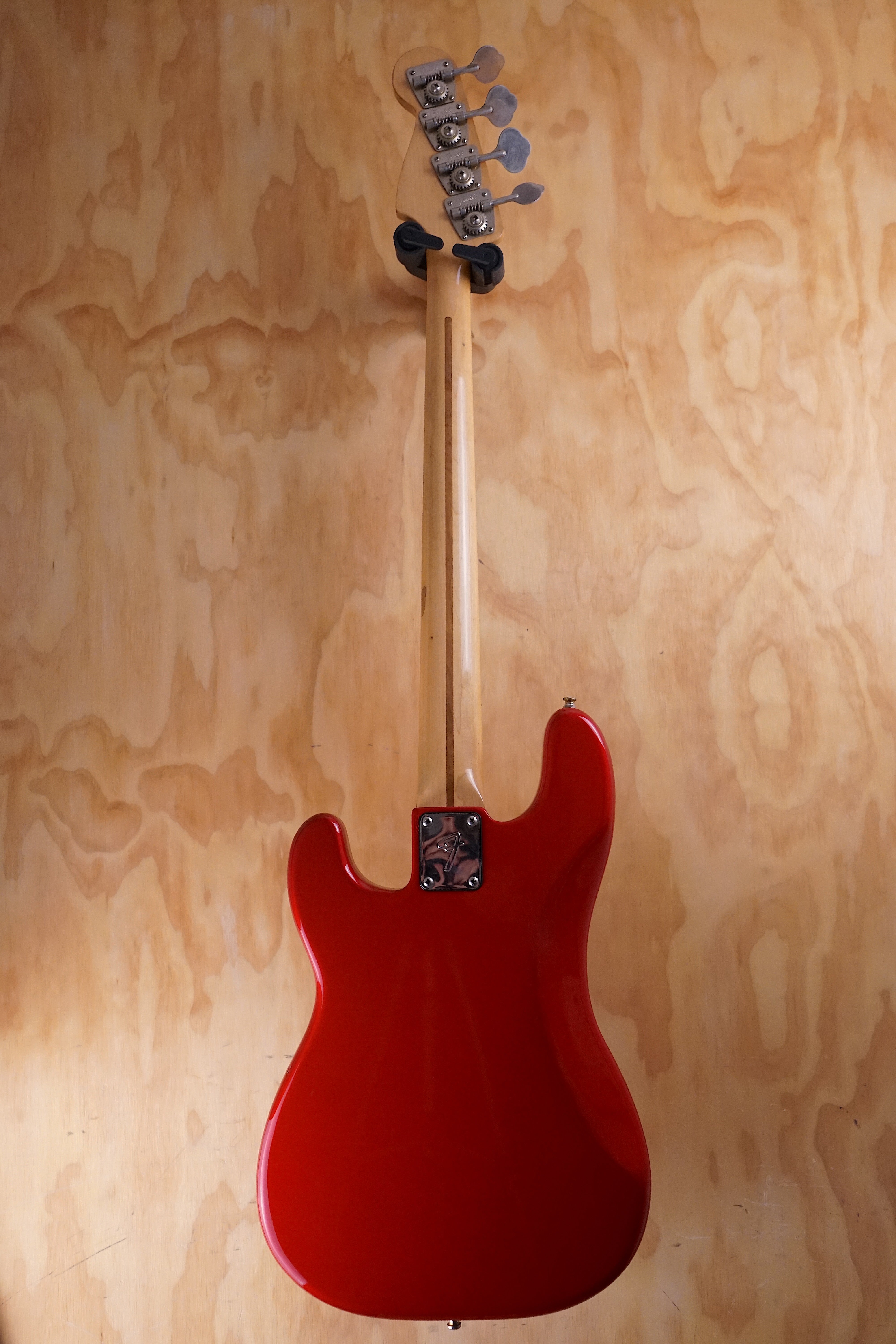 1976 Fender Precision Bass refinished in Candy Apple Red Electric Bass Guitar, (Used) - Fair Deal Music