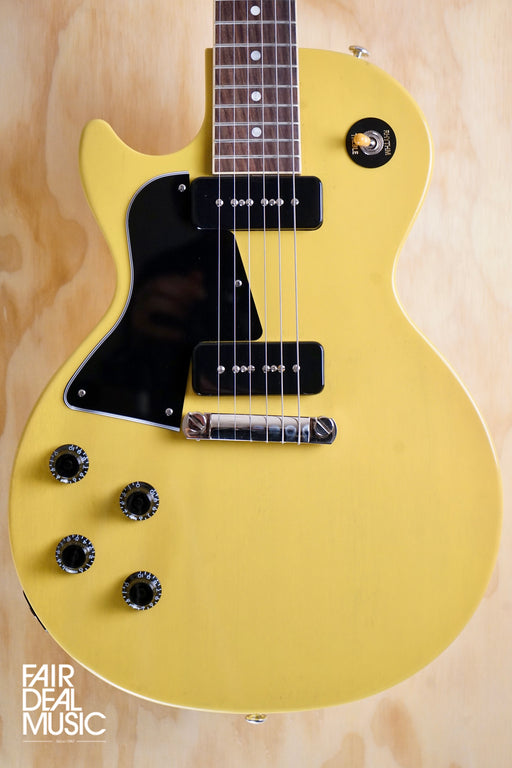 Gibson 2022 Les Paul Special Left Handed in TV Yellow, USED - Fair Deal Music