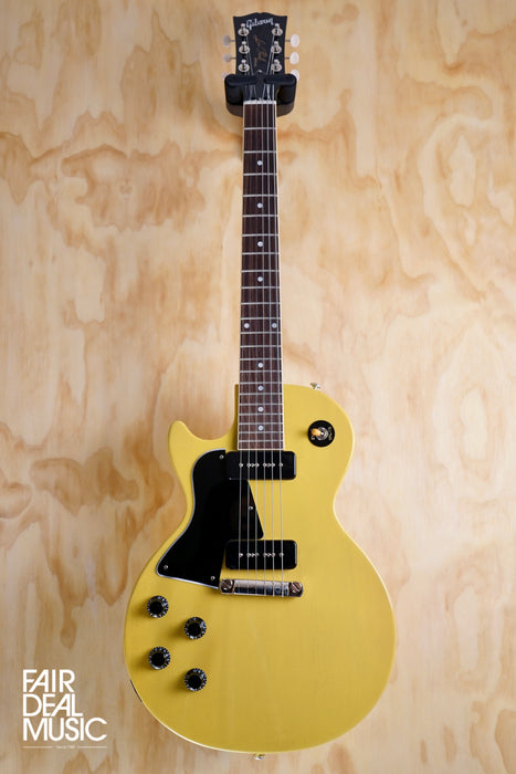 Gibson 2022 Les Paul Special Left Handed in TV Yellow, USED - Fair Deal Music