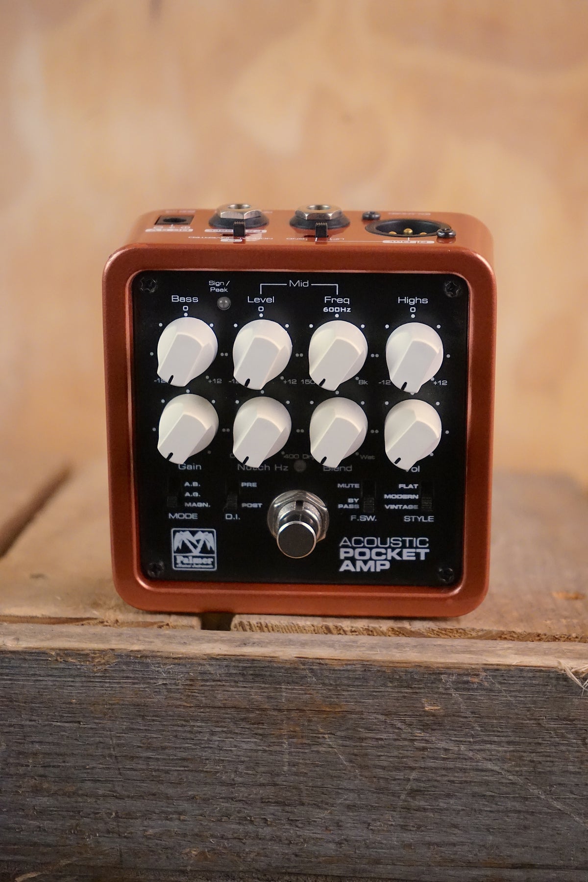 Palmer Pocket Amp Acoustic Preamp Pedal – Used
