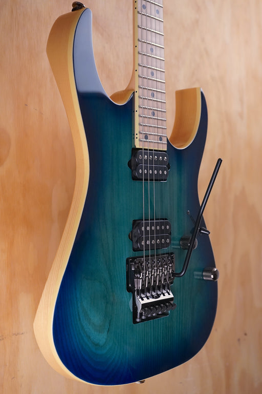 Ibanez RG652AHM-NGB Prestige in Nebula Green Burst, (Used, COMM) - Fair Deal Music
