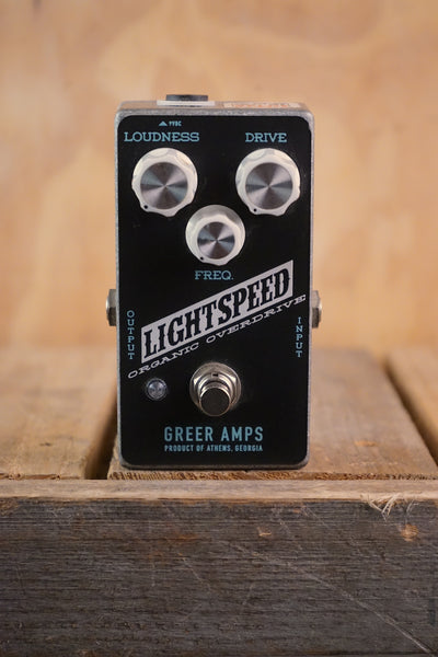 Greer Amps LightSpeed Organic Overdrive Pedal – Used - Fair Deal Music