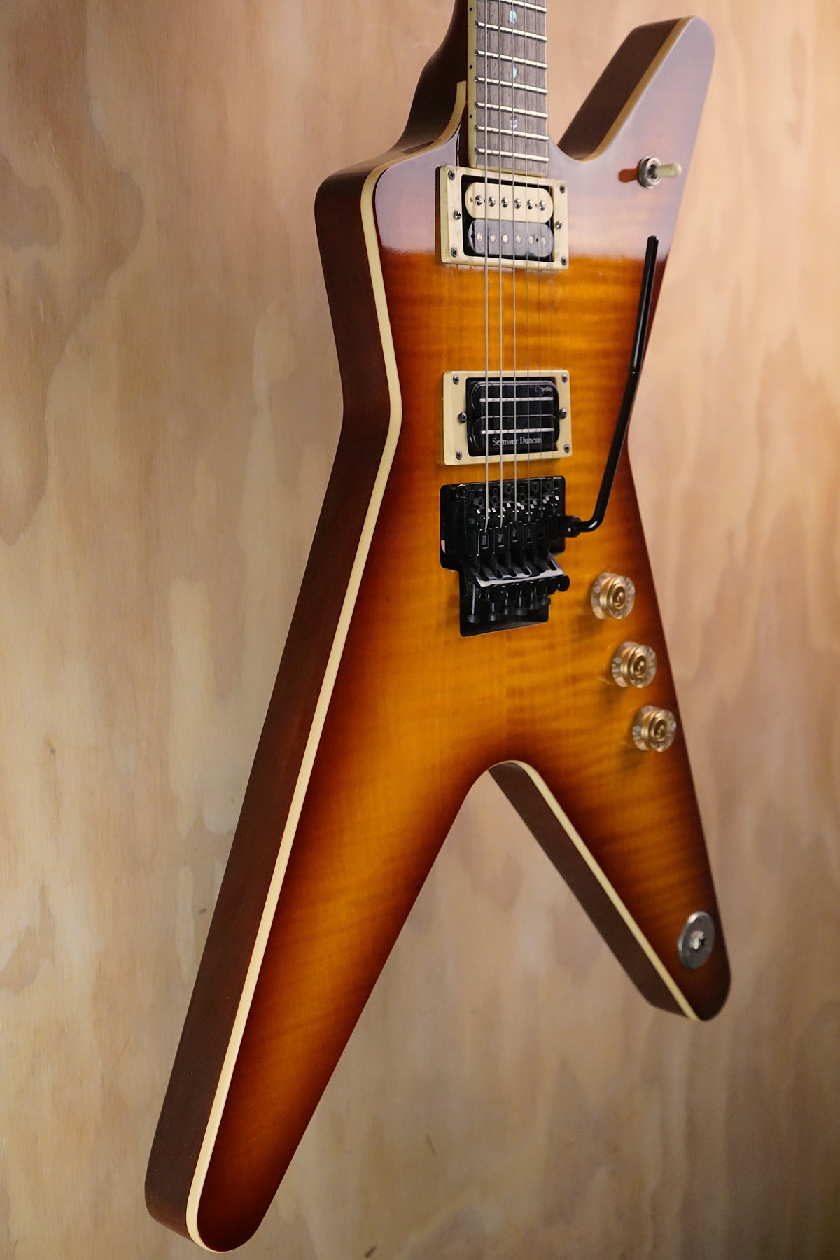 2002 Dean ML ’79 Floyd Flame Top Sunburst, (Used)