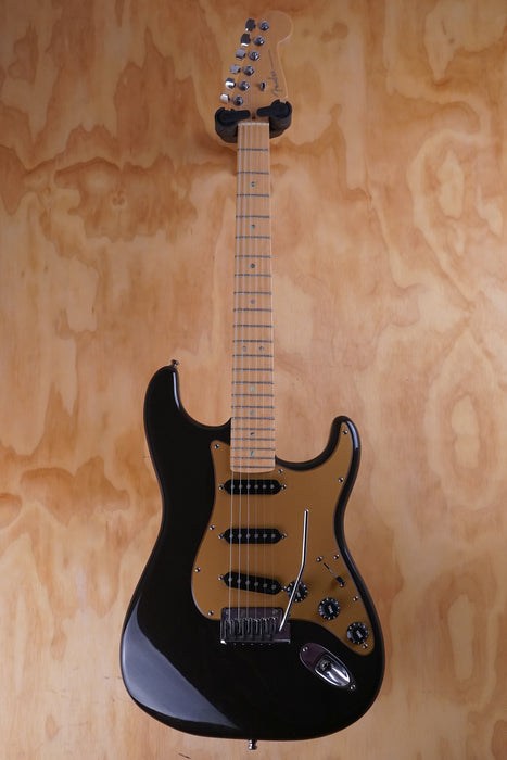 Fender American Deluxe Stratocaster in Montego Black, (Used) - Fair Deal Music