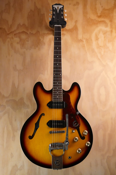 Epiphone Ltd. Ed. 1961 Casino TDV Vintage Sunburst w/ Tremotone, (Used)