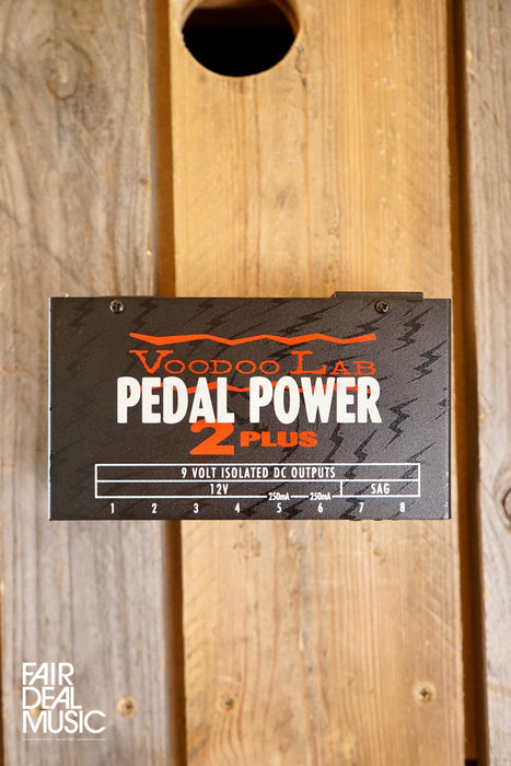 Voodoo Lab Pedal Power 2 Plus Pedal Board Power Supply, USED - Fair Deal Music