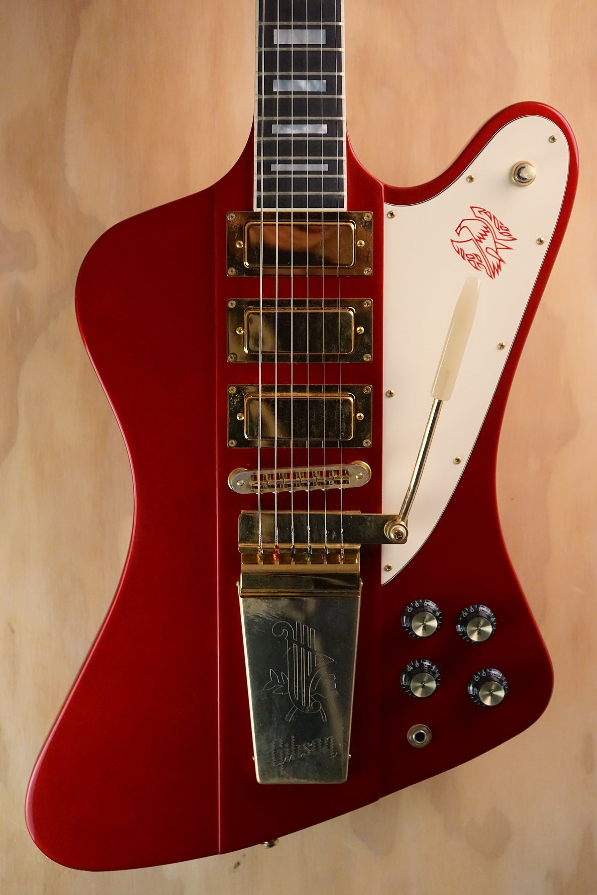 Gibson Firebird VII Candy Apple Red Vibrola, (Used)