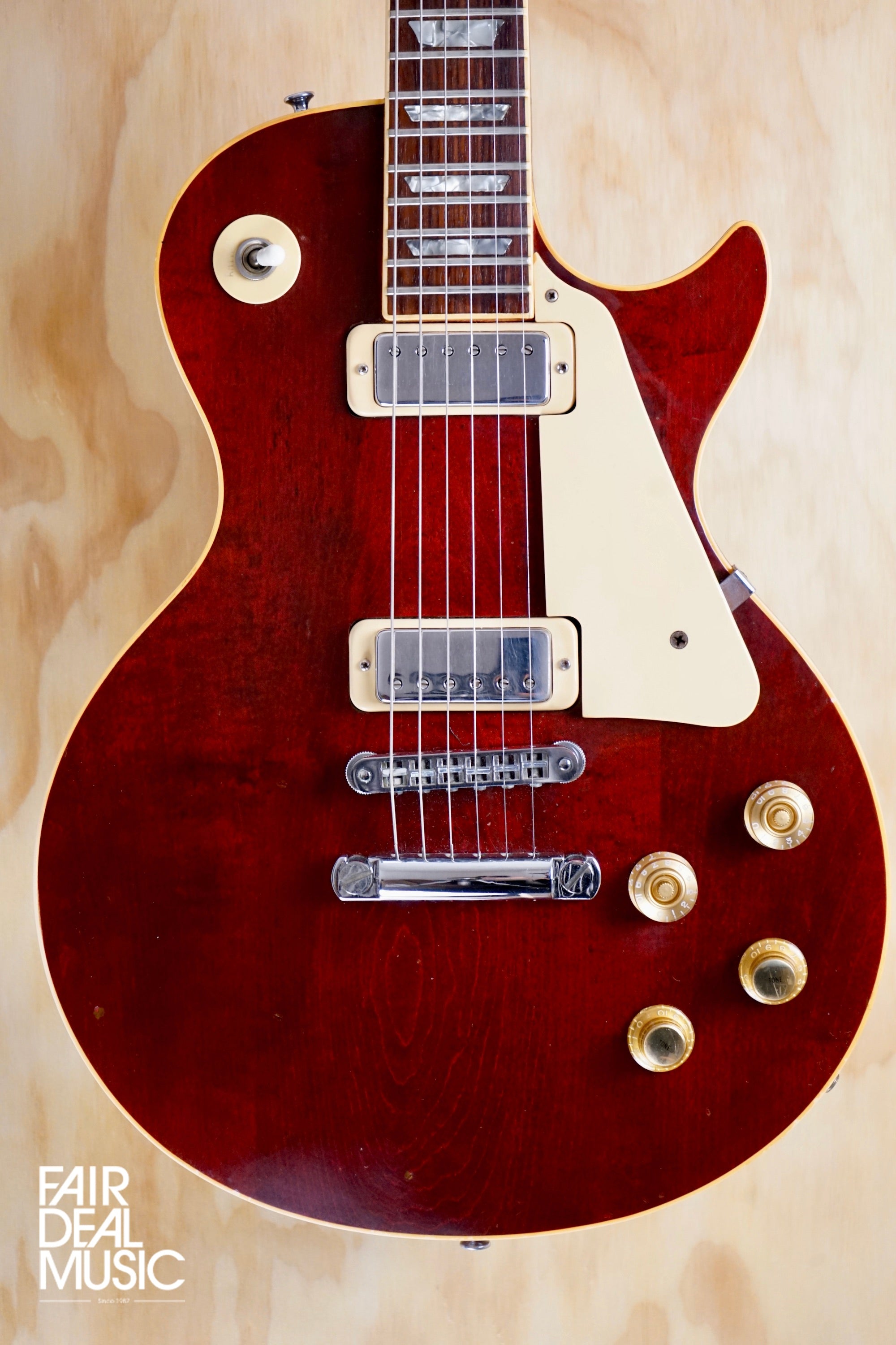 Gibson 1978 Les Paul Deluxe Wine Red (Used) - Fair Deal Music