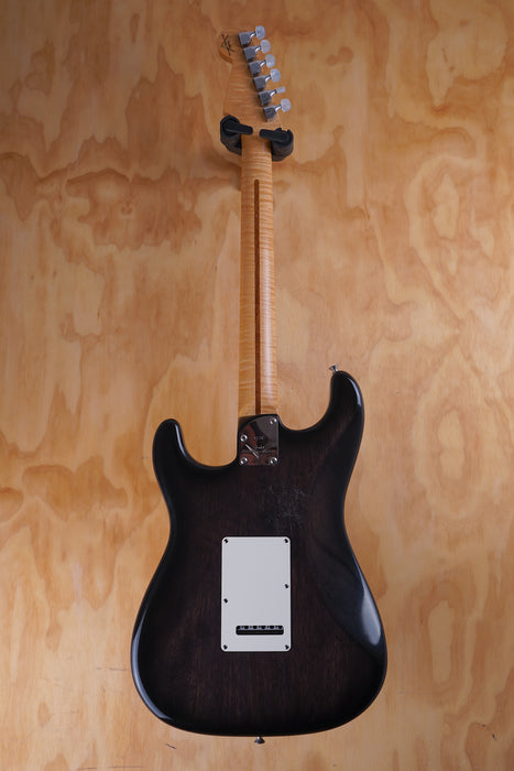 Fender Custom Shop Custom Deluxe Stratocaster in Trans Black, (Used) - Fair Deal Music