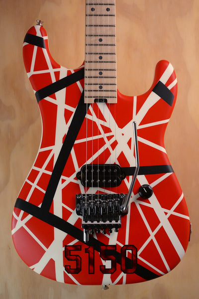 EVH Striped Series 5150 Red/Black/White, (Used)