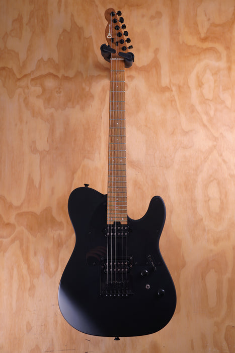 Charvel Pro-Mod So-Cal Style 2 HH in Satin Black, (Used) - Fair Deal Music