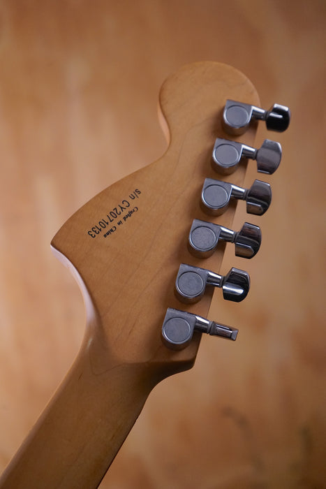 Squier Tom DeLonge Stratocaster in black, (Used)