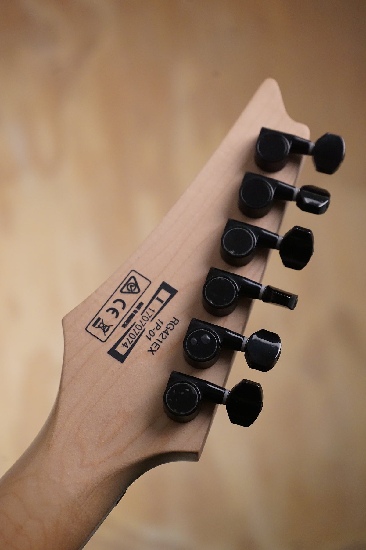 Ibanez RG421EX Black Flat, (Used)