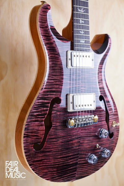 PRS Hollowbody II Piezo, Electric Guitar Purple Iris 10 Top - Fair Deal Music