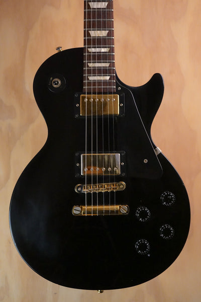Gibson Les Paul Studio Ebony Gold Hardware, (Used)