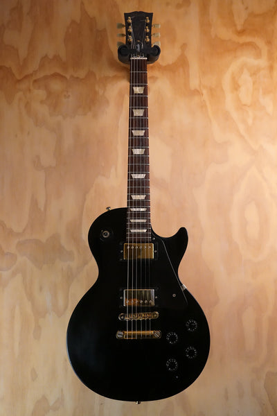 Gibson Les Paul Studio Ebony Gold Hardware, (Used)