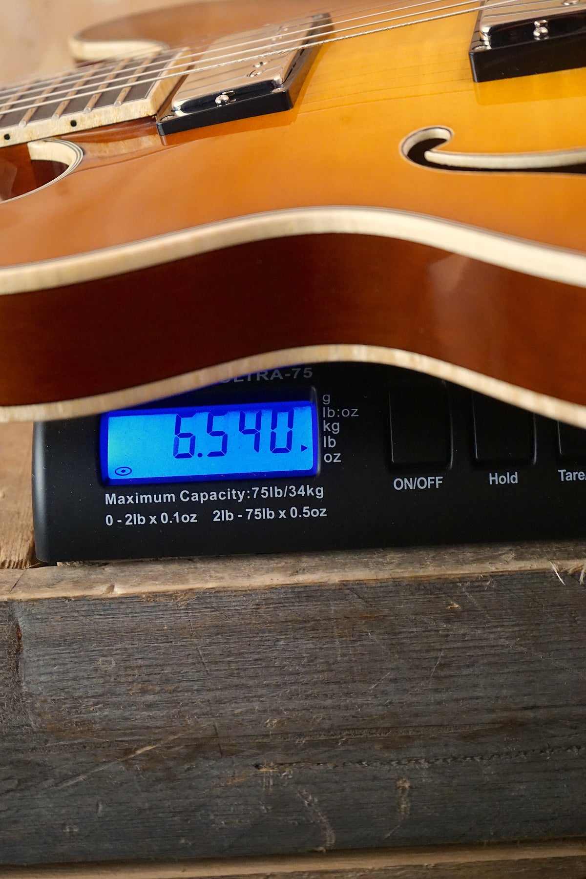 Eastman T185MX Goldburst, (Used)